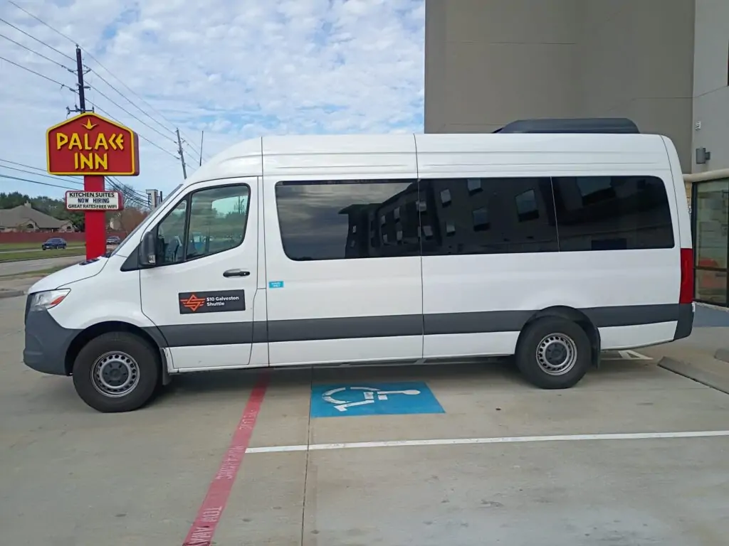10 Dollars Galveston shuttle