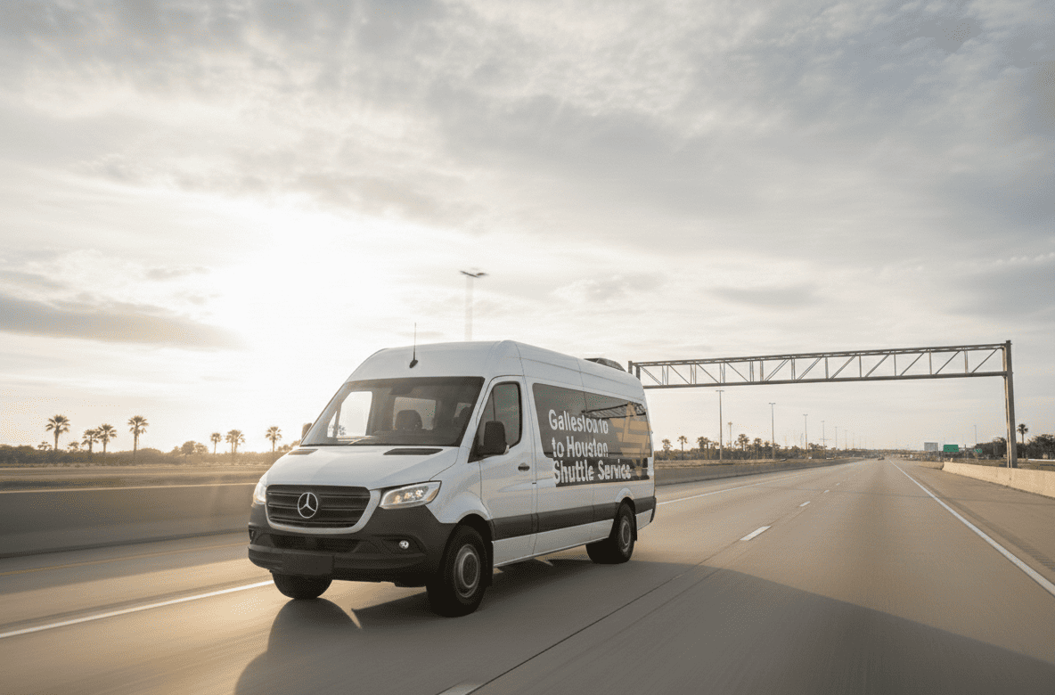 Galveston to Houston Shuttle Service