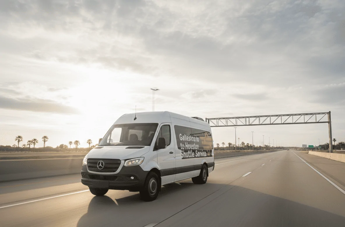 Galveston to Houston Shuttle Service