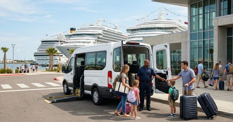 Galveston Shuttle Logistics Guide Luggage Groups Accessibility Rules