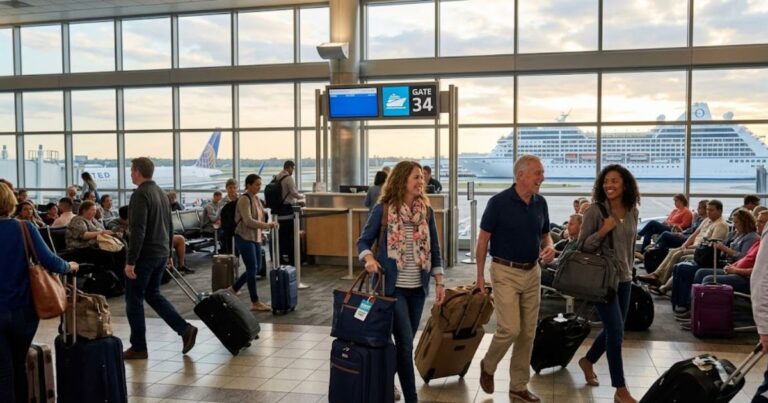 How Early Should You Get to IAH Airport Before a Galveston Cruise