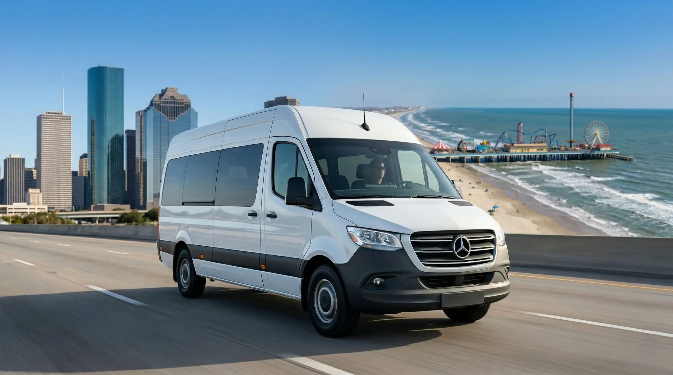 Houston to Galveston Shuttle Service