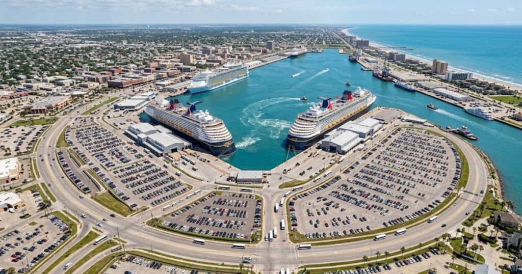 Port of Galveston Terminals Complete Map Shuttle Guide for All Cruise Lines