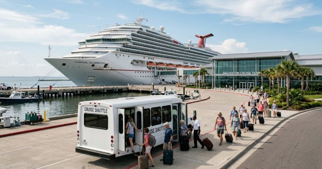 Royal Caribbean Galveston Terminal Shuttle Service & Terminal Guide