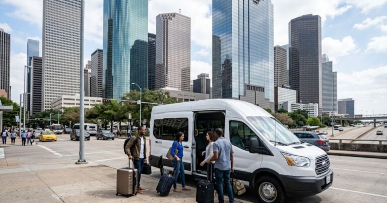 Downtown Houston to Galveston Shuttle Pick Up Locations & Booking Guide